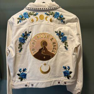 Rue De Seine To The Moon And Back Denim Jacket